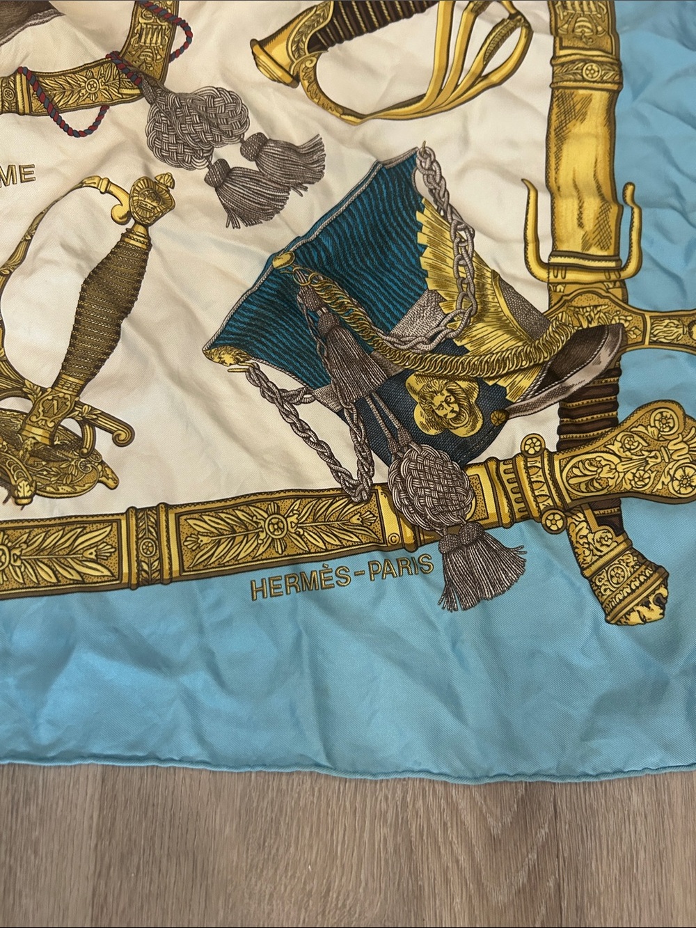 Hermes Silk Scarf - Picture 2 of 2